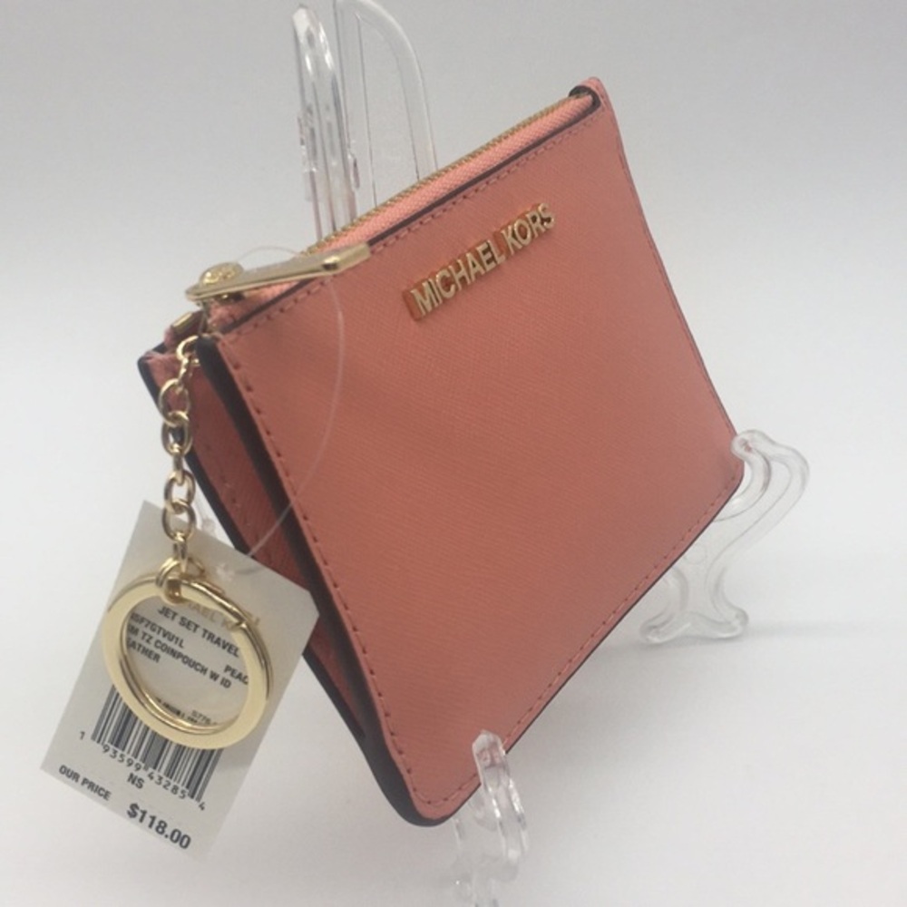 Jet Set Travel Sm TZ Coinpouch W ID Leather 🍑